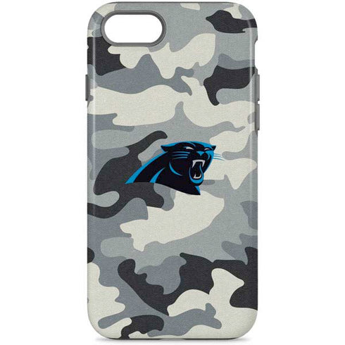 NFL Carolina Panthers Camo iPhone 8 Pro Case