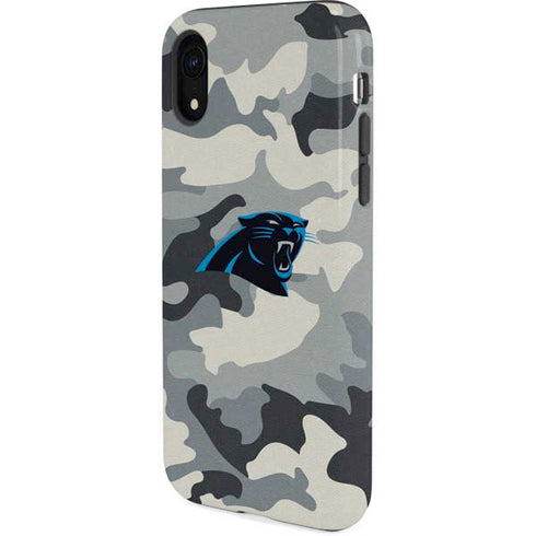 NFL Carolina Panthers Camo iPhone XR Pro Case