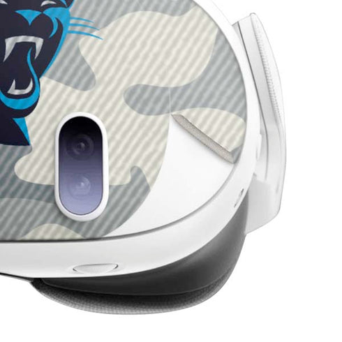 NFL Carolina Panthers Camo Meta Quest 3 Skin