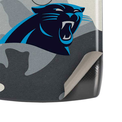 NFL Carolina Panthers Camo Motorola RAZR Skin