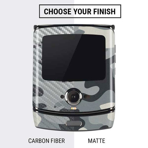NFL Carolina Panthers Camo Motorola RAZR Skin