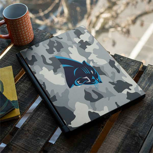 NFL Carolina Panthers Camo MSI GS65 Stealth Laptop Skin
