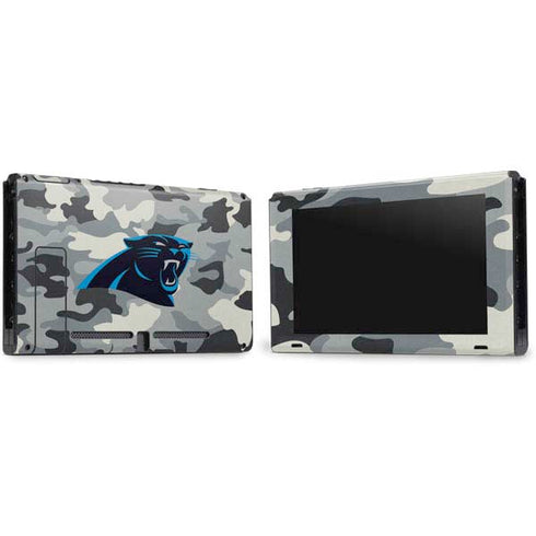 NFL Carolina Panthers Camo Nintendo Switch Bundle Skin