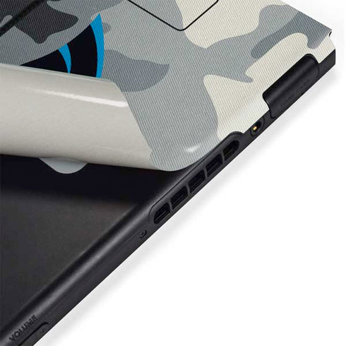 NFL Carolina Panthers Camo Nintendo Switch Bundle Skin