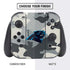 NFL Carolina Panthers Camo Nintendo Switch Bundle Skin