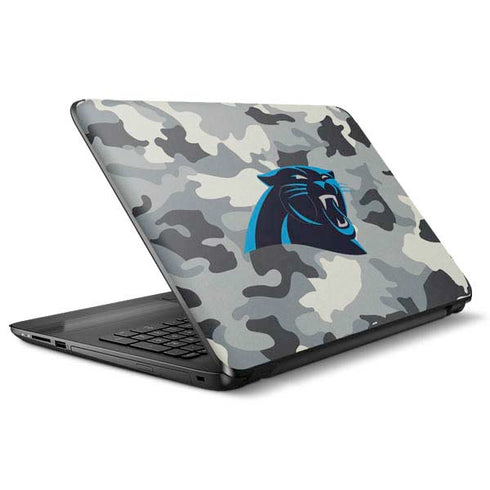 NFL Carolina Panthers Camo HP Notebook Skin