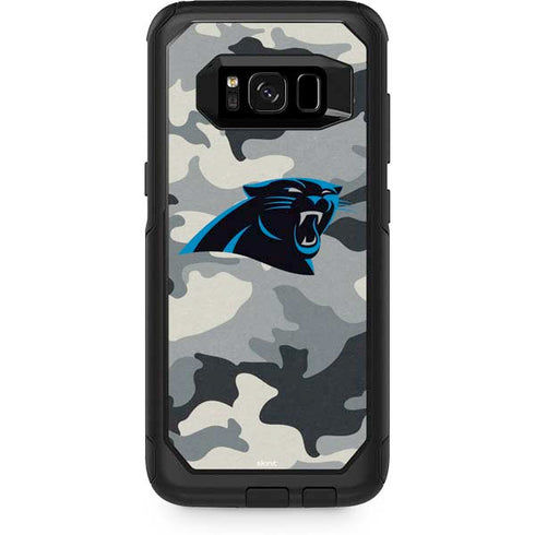 NFL Carolina Panthers Camo Otterbox Commuter Galaxy Skin