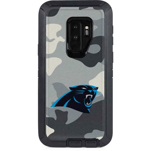 NFL Carolina Panthers Camo Otterbox Defender Galaxy Skin