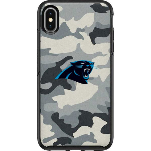 NFL Carolina Panthers Camo Otterbox Symmetry iPhone Skin