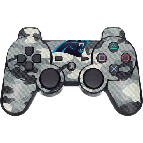 NFL Carolina Panthers Camo PS3 Dual Shock wireless controller Skin