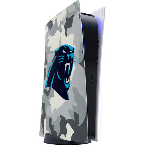 NFL Carolina Panthers Camo PS5 Digital Edition Console Skin