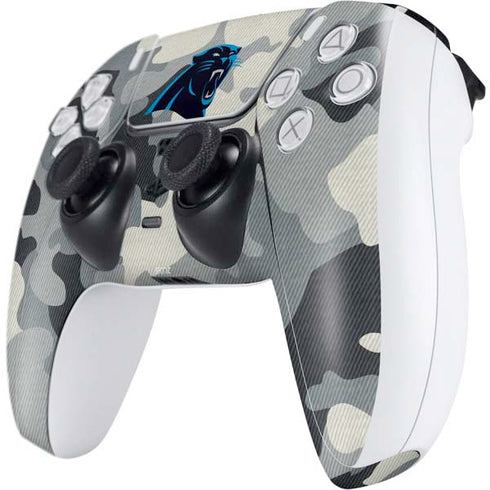 NFL Carolina Panthers Camo PS5 Controller Skin