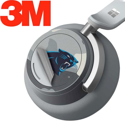 NFL Carolina Panthers Camo Surface Headphones Skin