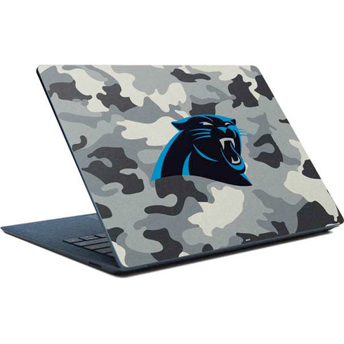 NFL Carolina Panthers Camo Surface Laptop Skin