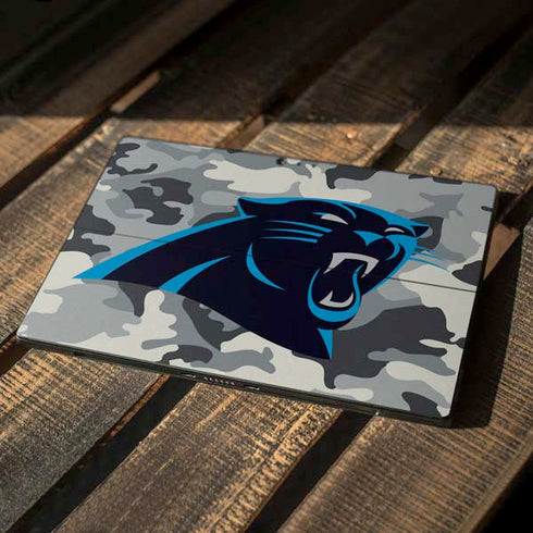 NFL Carolina Panthers Camo Surface Pro 6 Skin