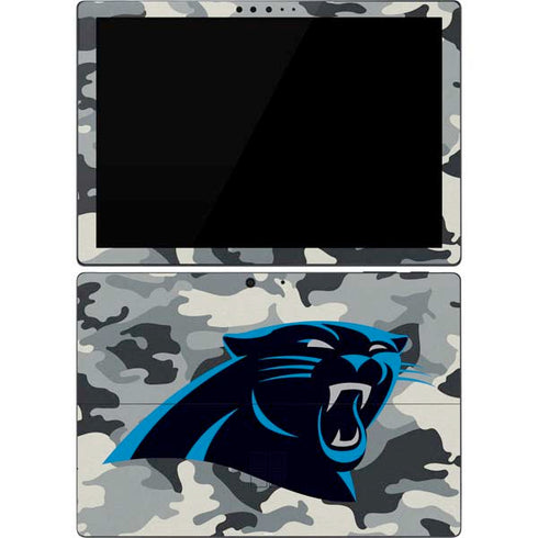 NFL Carolina Panthers Camo Surface Pro 7 Skin