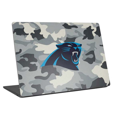 NFL Carolina Panthers Camo Universal Laptop 11in (8.8 x 6.2in) Skin