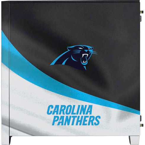 NFL Carolina Panthers Corsair 4000D Tempered Glass Mid-Tower ATX Case Skin