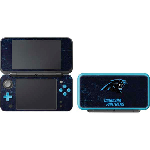NFL Carolina Panthers Distressed Nintendo 2DS XL (2017) Skin
