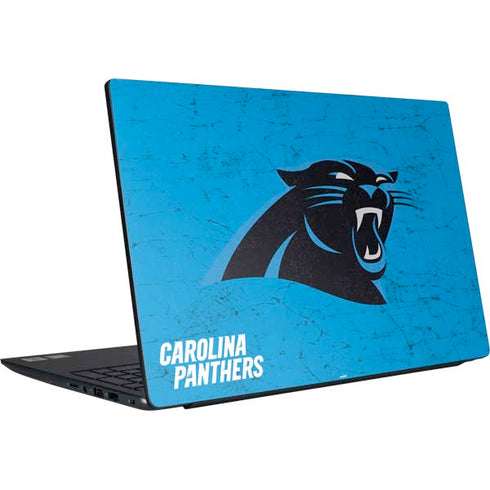 NFL Carolina Panthers Distressed Alternate Dell Vostro Skin