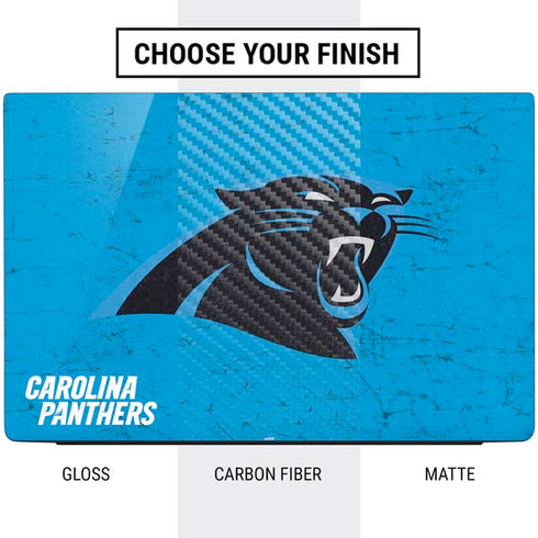 NFL Carolina Panthers Distressed Alternate Dell Vostro Skin