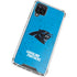 NFL Carolina Panthers Distressed Alternate Galaxy A12 Clear Case
