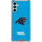 NFL Carolina Panthers Distressed Alternate Galaxy A13 5G Clear Case