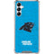 NFL Carolina Panthers Distressed Alternate Galaxy A14 5G Clear Case