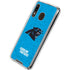 NFL Carolina Panthers Distressed Alternate Galaxy A30 Clear Case