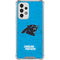 NFL Carolina Panthers Distressed Alternate Galaxy A33 5G Clear Case