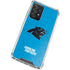 NFL Carolina Panthers Distressed Alternate Galaxy A52 5G Clear Case