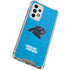 NFL Carolina Panthers Distressed Alternate Galaxy A53 5G Clear Case