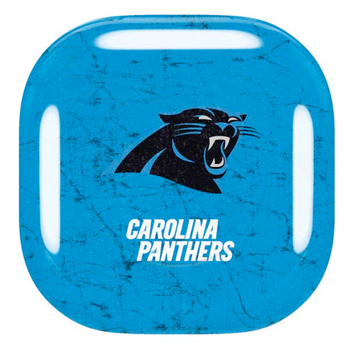 NFL Carolina Panthers Distressed Alternate Galaxy Buds Pro Skin