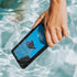 NFL Carolina Panthers Distressed Alternate Galaxy Note 10 Waterproof Case