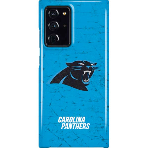 NFL Carolina Panthers Distressed Alternate Galaxy Note20 Ultra 5G Lite Case