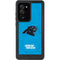 NFL Carolina Panthers Distressed Alternate Galaxy Note20 Ultra 5G Waterproof Case