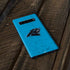 NFL Carolina Panthers Distressed Alternate Galaxy S10 Plus Skin