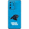 NFL Carolina Panthers Distressed Alternate Galaxy S20 Ultra 5G Skin