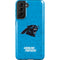 NFL Carolina Panthers Distressed Alternate Galaxy S21 FE Pro Case