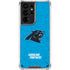 NFL Carolina Panthers Distressed Alternate Galaxy S21 Ultra 5G Clear Case