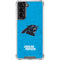 NFL Carolina Panthers Distressed Alternate Galaxy S22 Clear Case