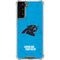 NFL Carolina Panthers Distressed Alternate Galaxy S22 Plus Clear Case