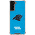 NFL Carolina Panthers Distressed Alternate Galaxy S22 Plus Clear Case
