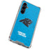 NFL Carolina Panthers Distressed Alternate Galaxy S23 FE Clear Case