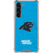 NFL Carolina Panthers Distressed Alternate Galaxy S23 Plus Clear Case