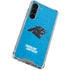 NFL Carolina Panthers Distressed Alternate Galaxy S23 Plus Clear Case