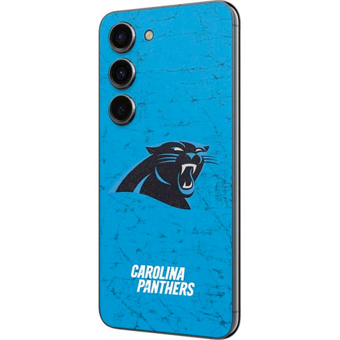 NFL Carolina Panthers Distressed Alternate Galaxy S23 Skin