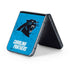 NFL Carolina Panthers Distressed Alternate Galaxy Z Flip5 5G Skin