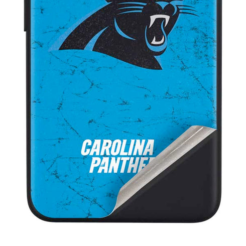 NFL Carolina Panthers Distressed Alternate Google Pixel 4a Skin