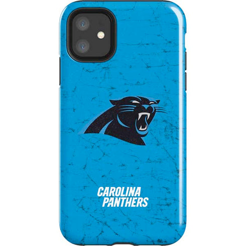 NFL Carolina Panthers Distressed Alternate iPhone 11 Impact Case